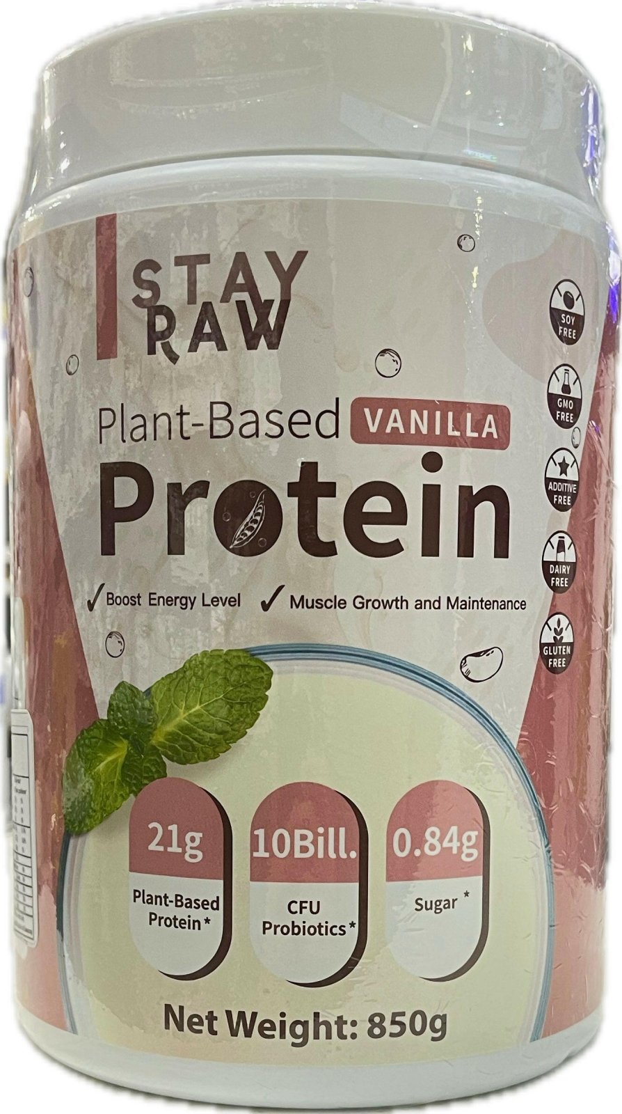 Stay Raw plant - based protein _ Original | Vanilla (850g)