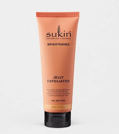 Sukin brightening jelly exfoliator (125mL)