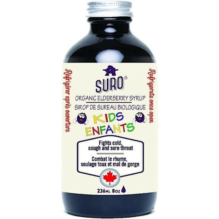 Suro Kids Organic Elderberry Syrup (236mL)