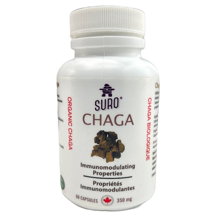 Suro Organic Canadian Chaga (60 caps)