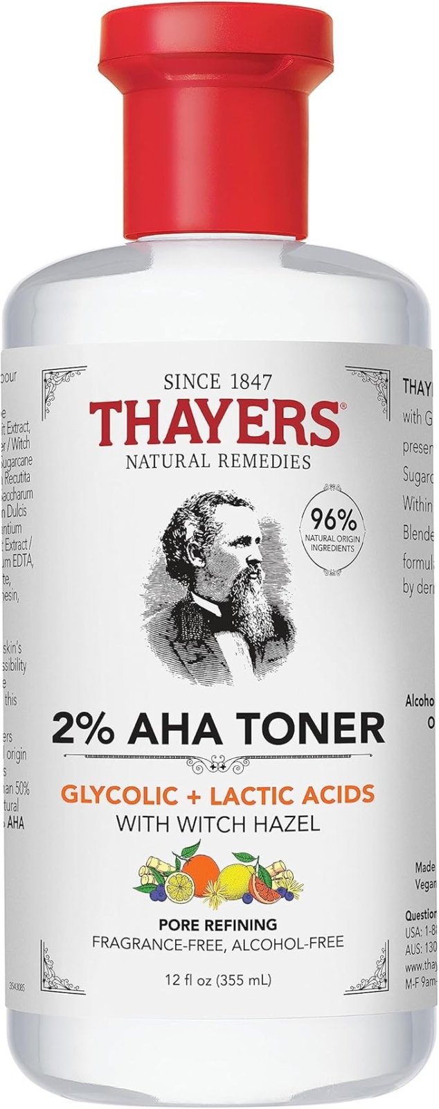 Thayers 2% AHA Toner (355ml)