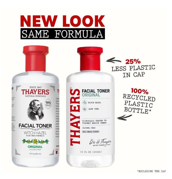 Thayers Original Astringent Witch Hazel Aloe Vera Facial Toner (355 mL)