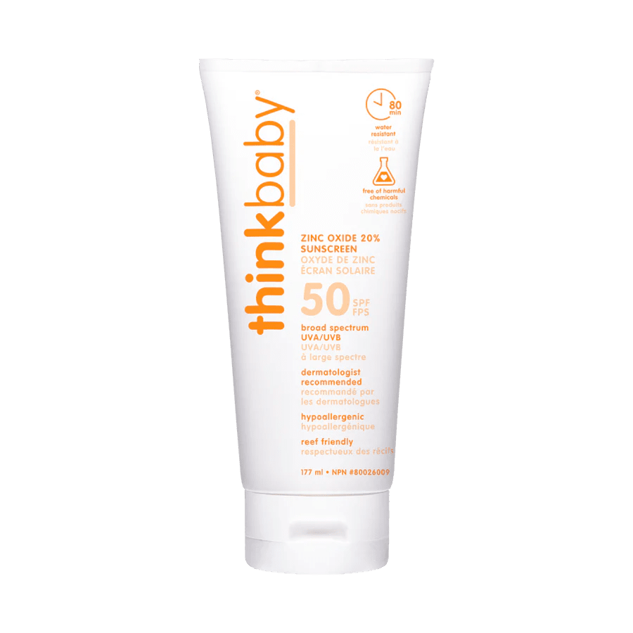 ThinkBaby Mineral Based Sunscreen Lotion SPF 50 (177 ml)