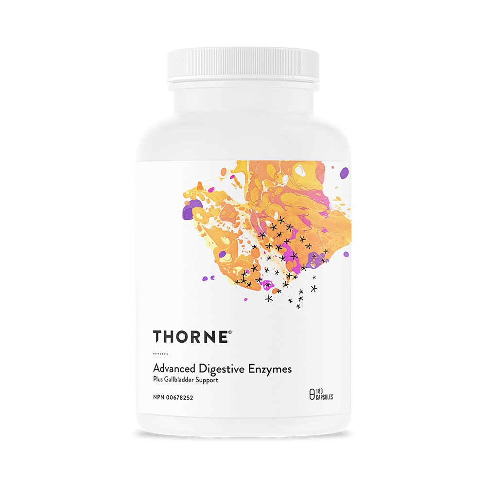 Thorne Advanced Digestive Enzymes (180 caps) - Formly Bio - Gest