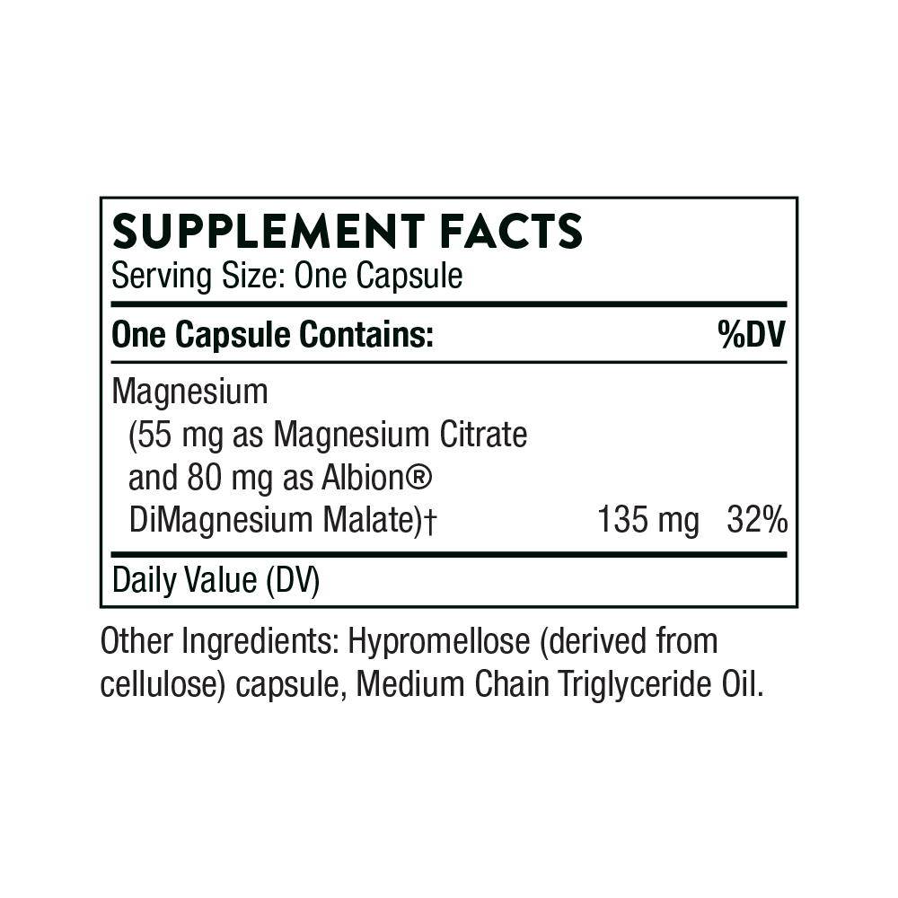 Thorne Magnesium CitraMate (90 caps)