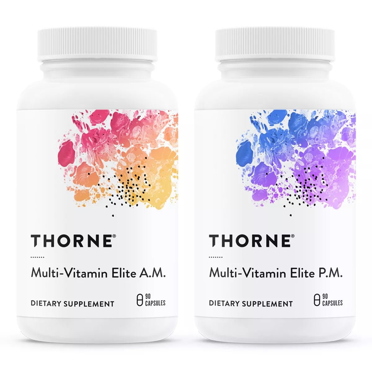 Thorne Multi - Vitamin Elite AM & PM bundle (90 Caps)