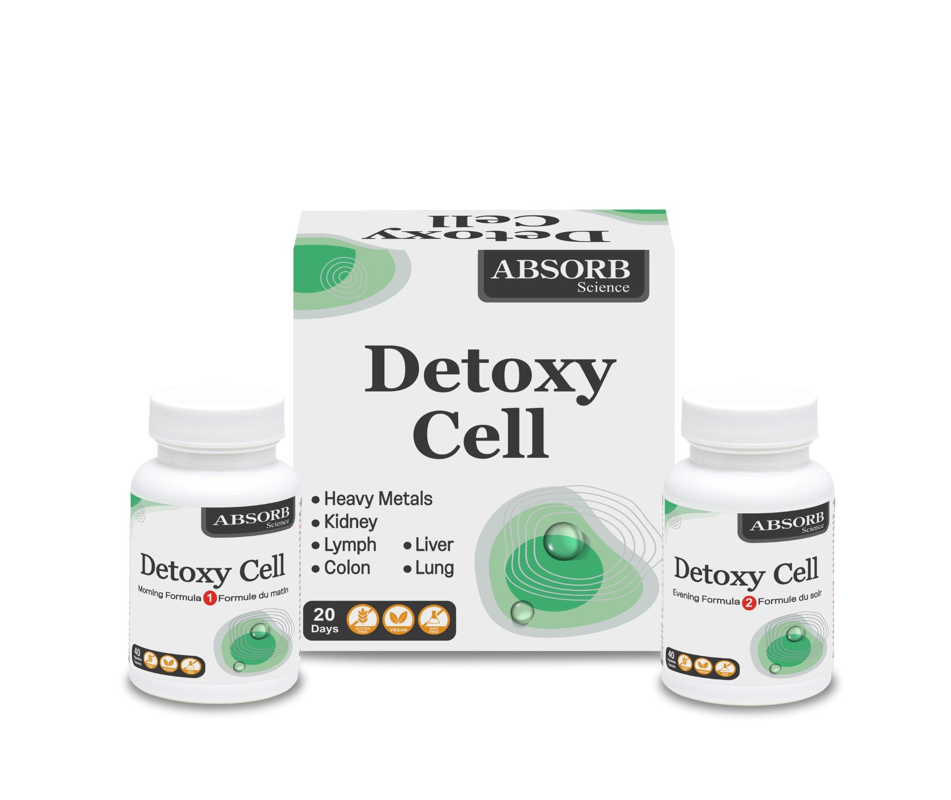 Absorb Science Detoxy Cell (20 days supply)