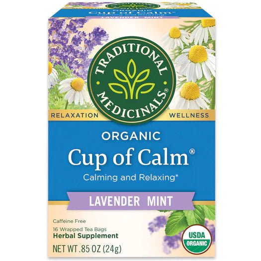 Traditional Medicinals Cup of Calm® Tea (16 bags)