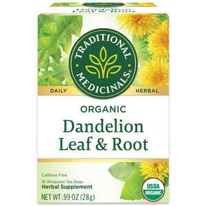 Traditional Medicinals Organic Dandelion Leaf & Root Tea (16 bags)