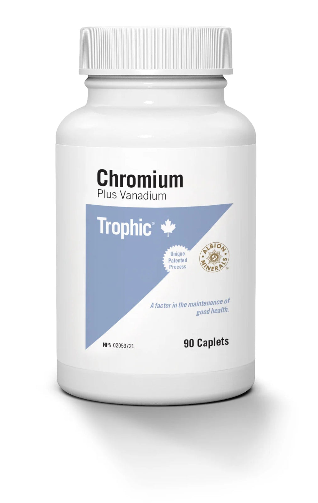 Trophic Chromium + Vanadium (90 caplets)