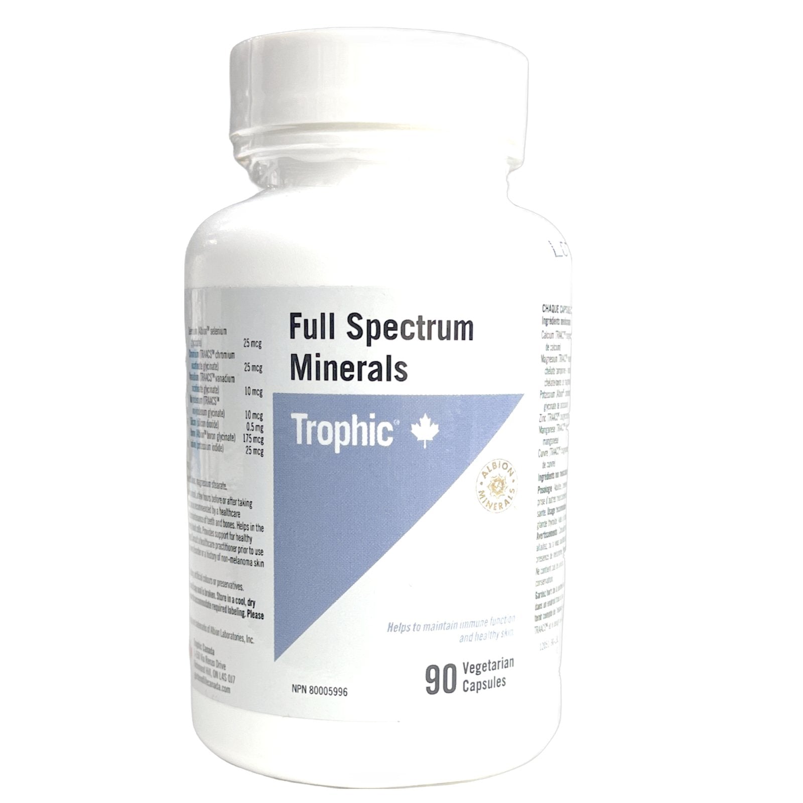 Trophic Full spectrum minerals (90 vcaps)