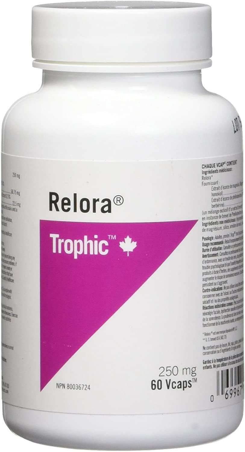 Trophic Relora 250MG (60 vcaps)