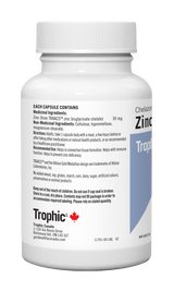 Trophic Zinc Chelazome 30 mg (60 vcaps)