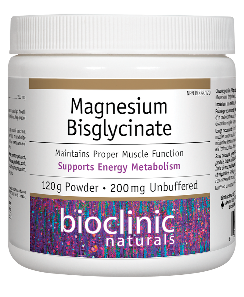 BioClinic Naturals Magnesium Bisglycinate (200 mg)
