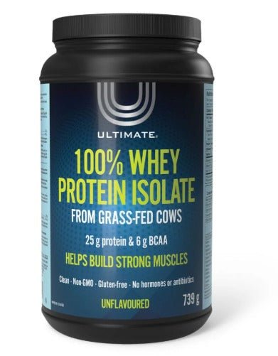 Ultimate 100% Whey Protein isolate unflavoured (739 g)