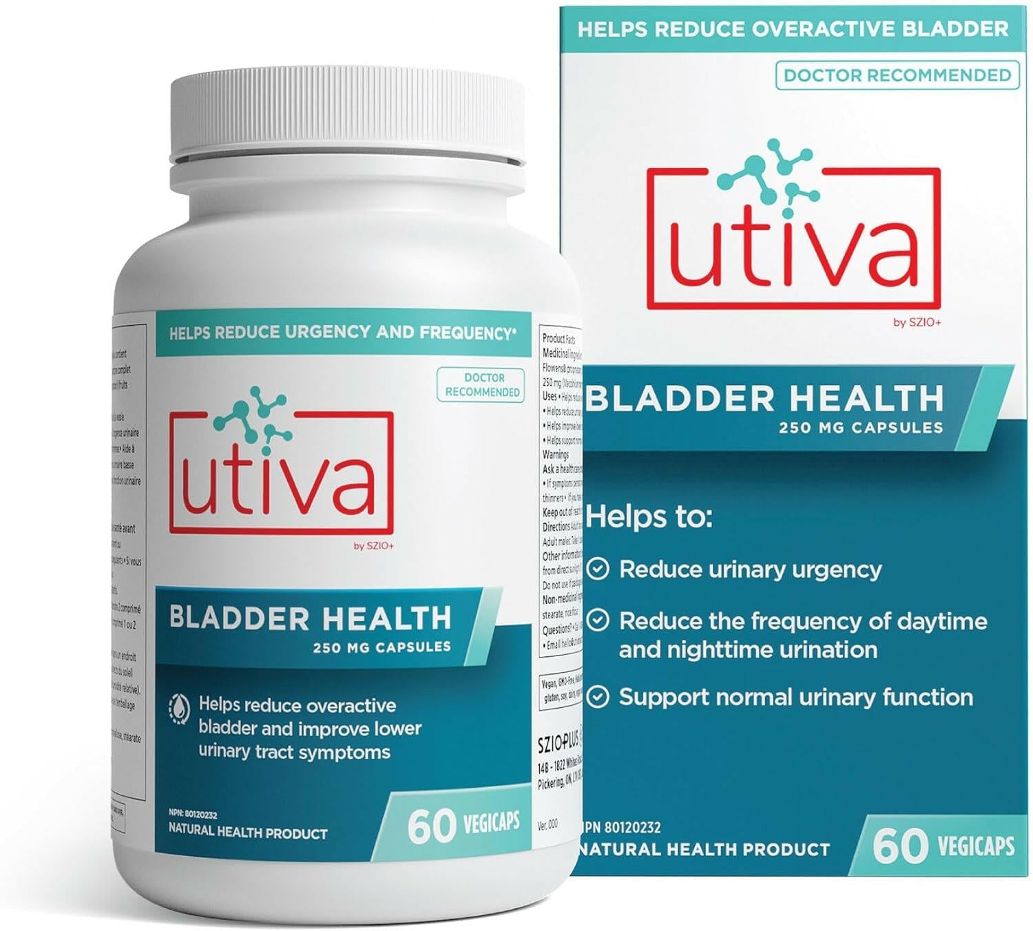 Utiva Bladder Health (60 Vcaps)