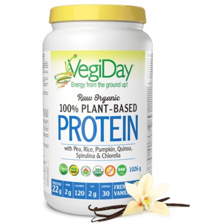 VegiDay Raw Organic Plant - Based Protein French Vanilla (1026g)