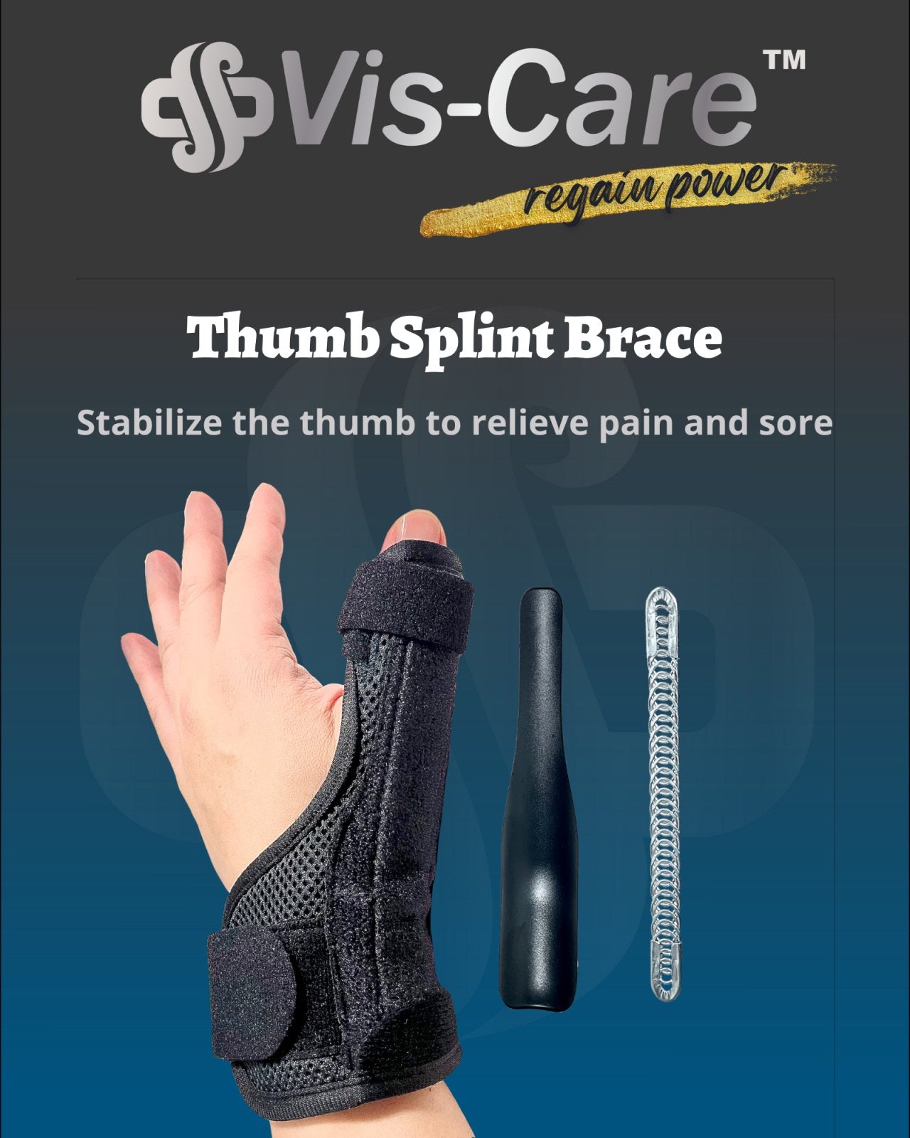 Vis - Care Thumb splint brace