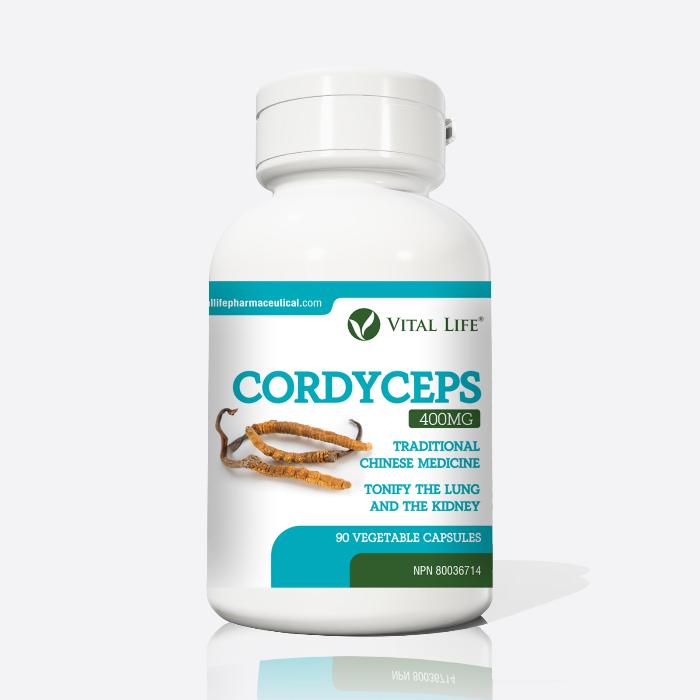 Vital Life Cordyceps 400mg (90 vcaps)