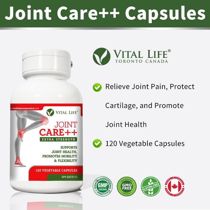 Vital Life Joint Care++ Extra Strength (120 Capsules)