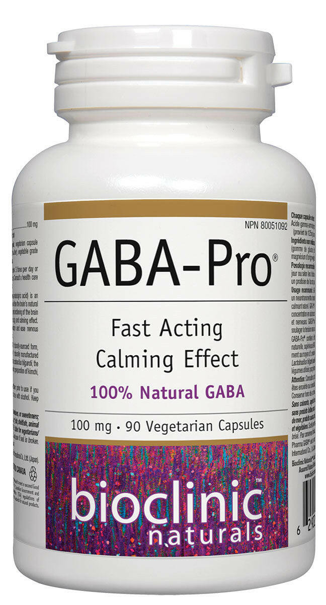 BioClinic Naturals GABA-Pro (90 Vcaps)
