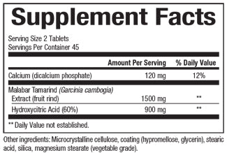 Natural Factors Garcinia Cambogia 60% HCA (90 Tablets)*