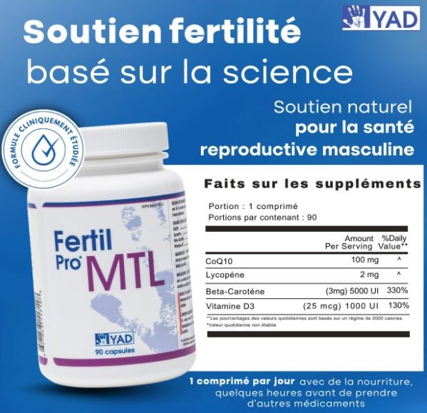 YAD - TECH Fertil Pro MTL (90 caps)