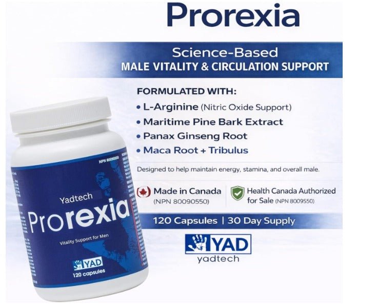 YadTech Prorexia Sexual Health (120 tablets)