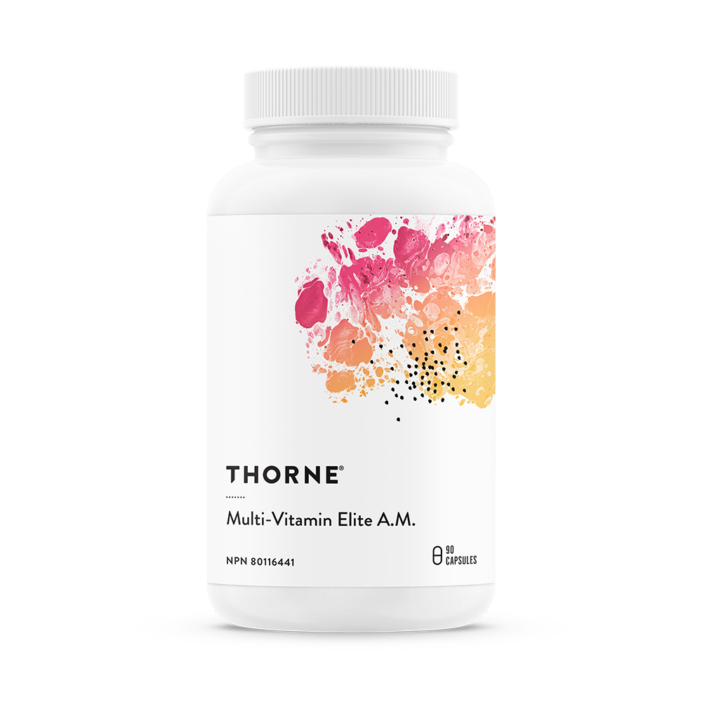 Thorne Multi-Vitamin Elite A.M. (90 caps)