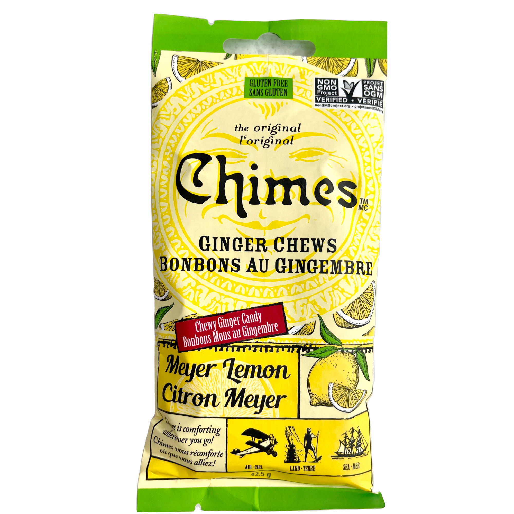 Chimes 薑味糖 - 美亞檸檬口味(42.5g)