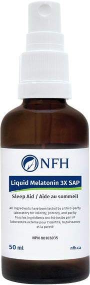 NFH Liquid melatonin 3X SAP (50 mL)