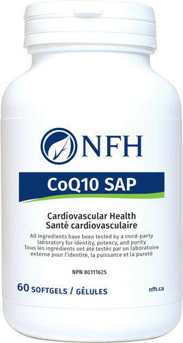 NFH Coenzyme Q10 SAP (60 Softgels)