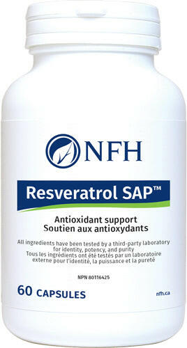 NFH Resveratrol SAP (60 Capsules)
