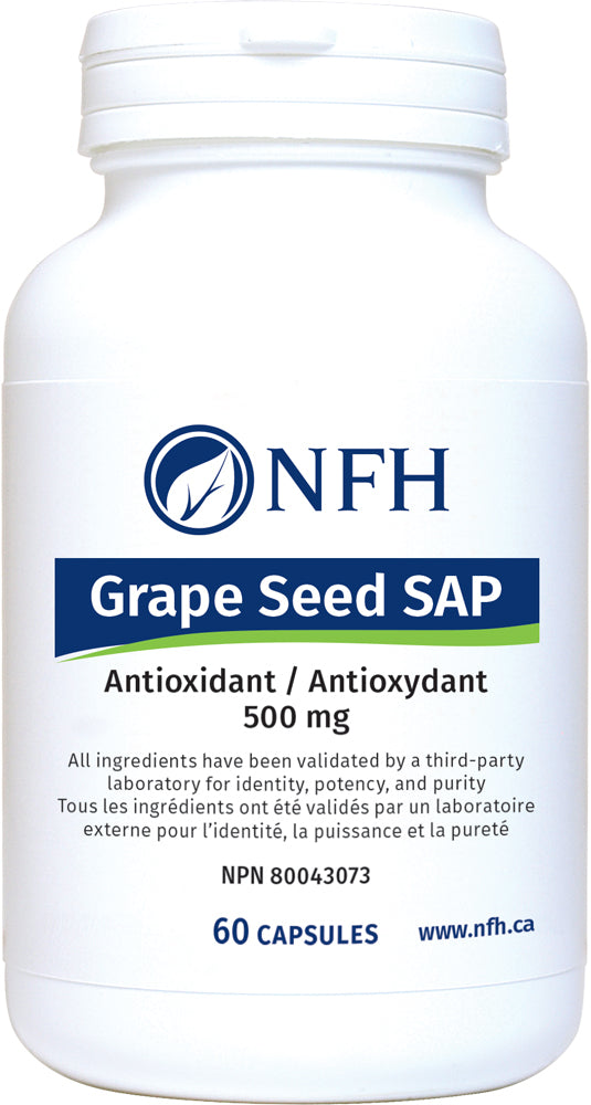 NFH Grape Seed SAP (60 Capsules)