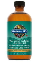 Garden of Life OLDE WORLD COD LIVER OIL LEMON-MINT 237ML