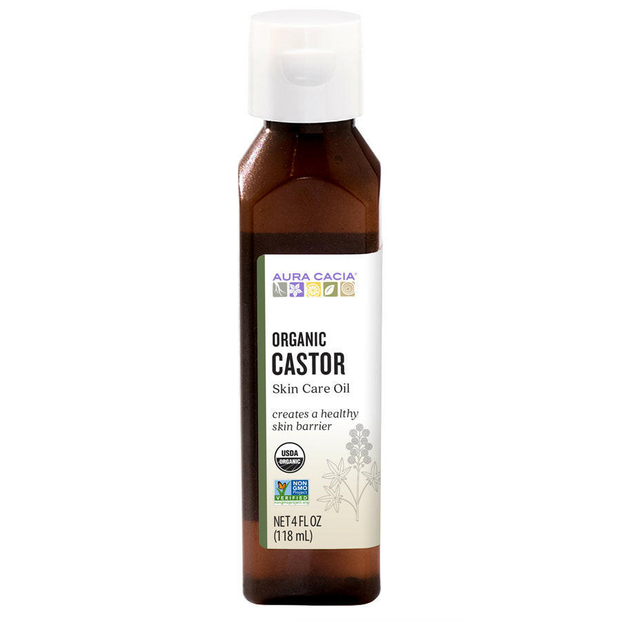 Aura Cacia Organic Castor Oil (118 mL)