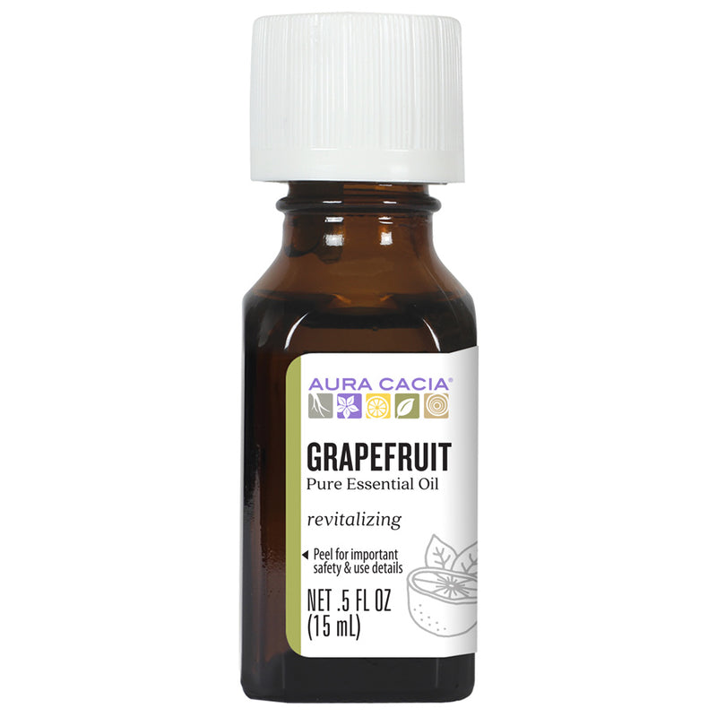 Aura Cacia Grapefruit Essential Oil (15 mL)