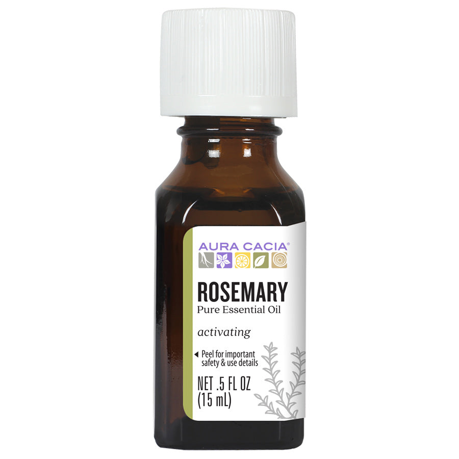 Aura Cacia Rosemary Essential Oil (15 mL)