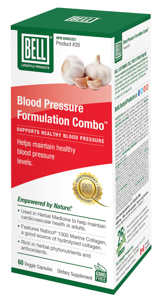 Bell Blood Pressure Formulation Combo™ (60 caps)