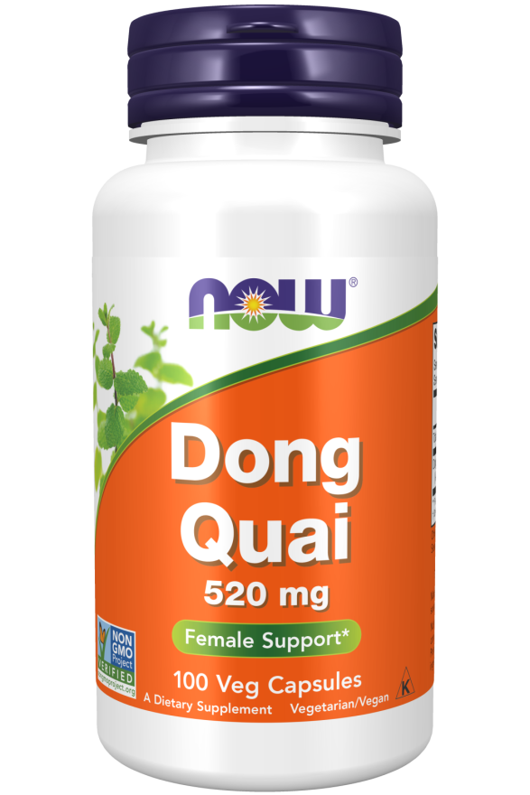 NOW Dong Quai 520 mg (100 Veg Capsules)
