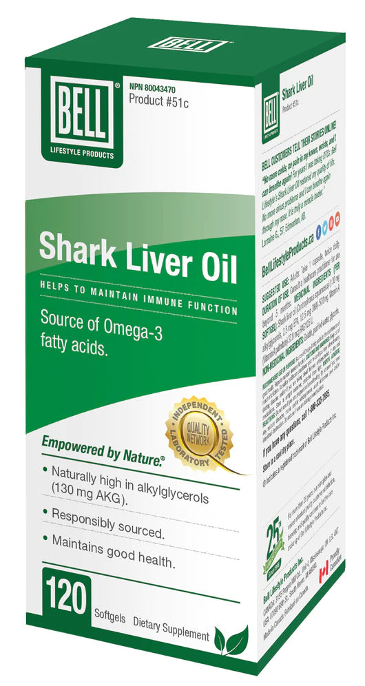 Bell Shark Liver Oil (60|120 caps)