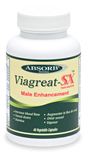 Absorb Science Viagreat-SX ™ (40 vcaps)