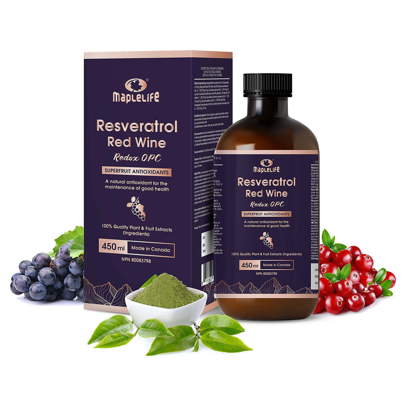 Maplelife Resveratrol Red Wine Liquid Concentrate (450ml)