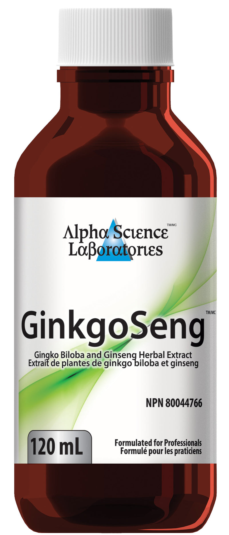 Alpha Science Lab GinkgoSeng (120 mL)