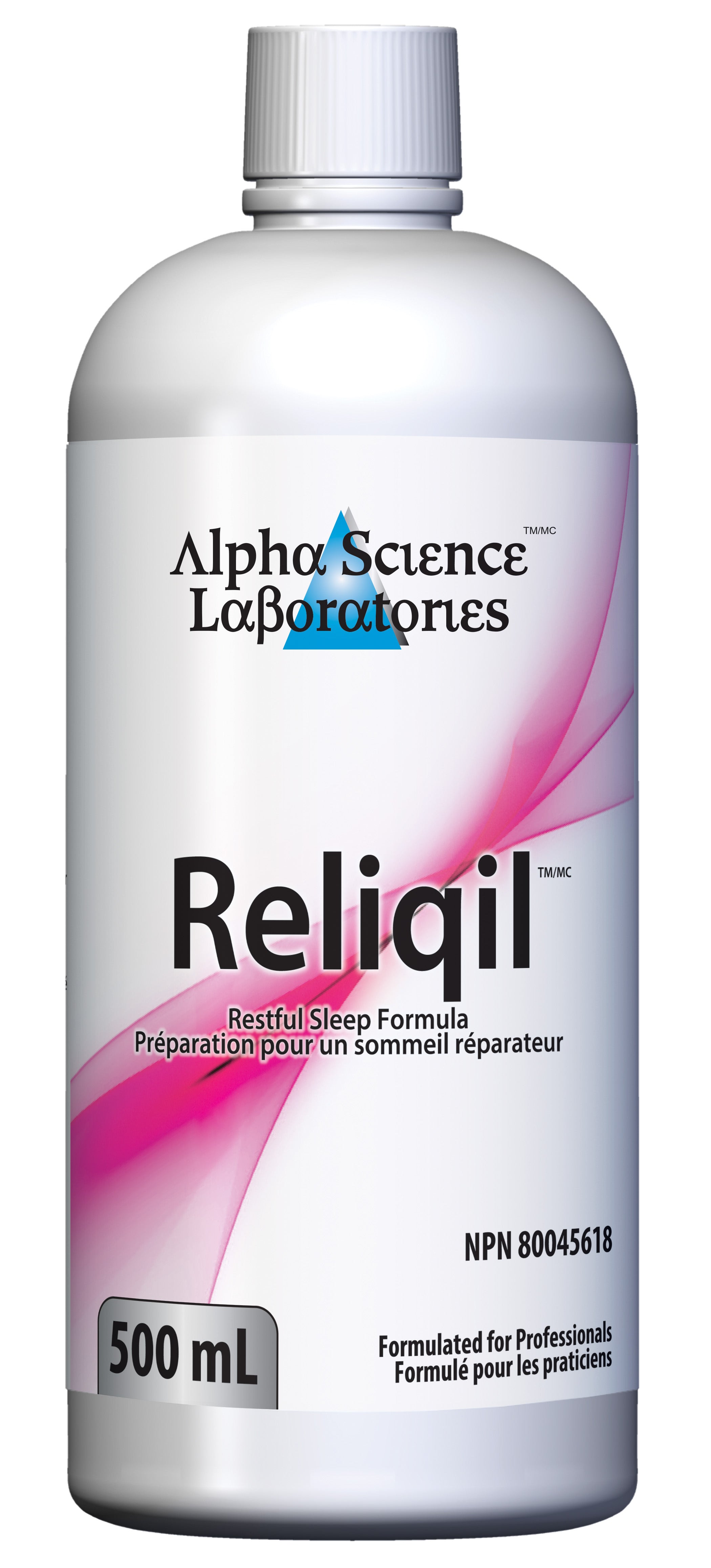 Alpha Science Lab Reliqil | Cherry‐Mint Flav (120mL | 500 mL)