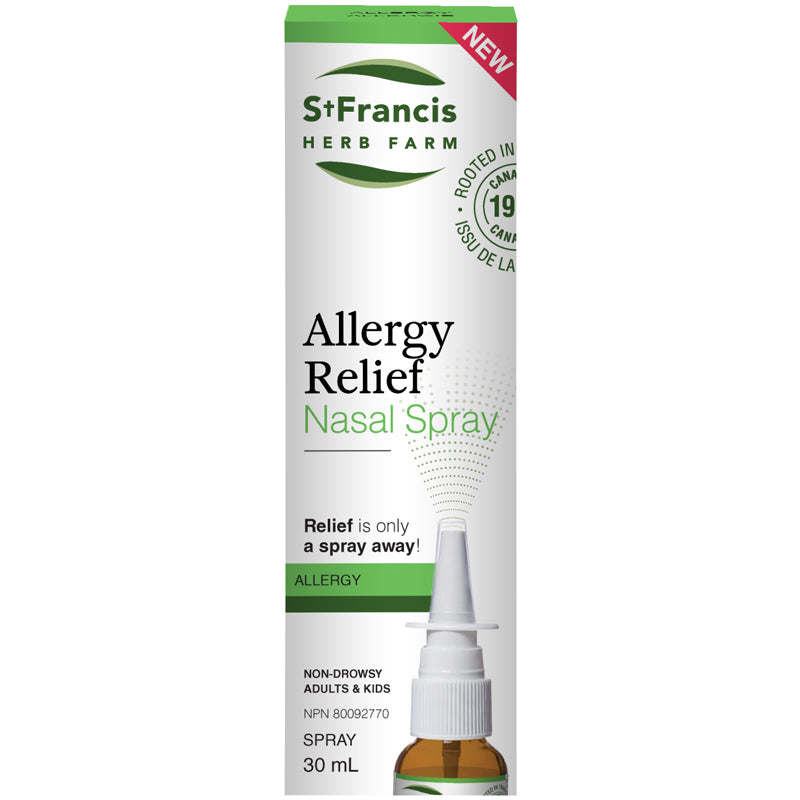 St Francis Herb Farm Allergy Relief Nasal Spray (30 mL)