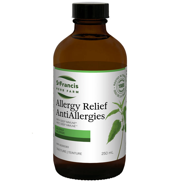 St Francis Herb Farm Allergy Relief with Deep Immune - 50mL/100mL/250mL