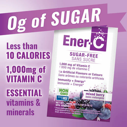 Ener-C 無糖維生素 C 混合飲料 1000 毫克（10 包/盒）