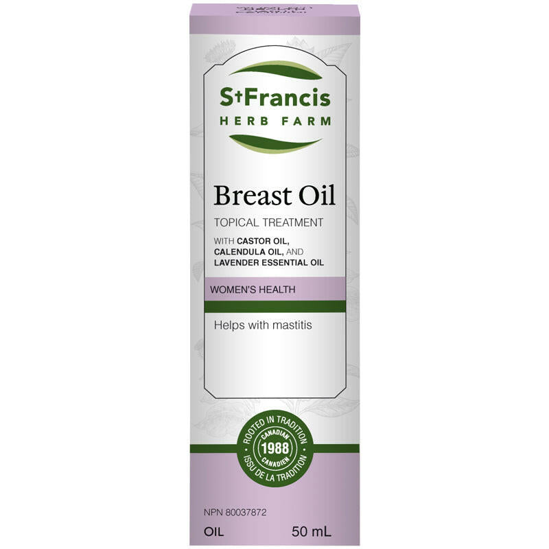 St Francis Herb Farm Breast Oil 