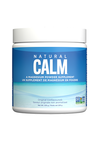 Natural Calm Magnesium Citrate Powder – Unflavoured – 8 oz (226g)